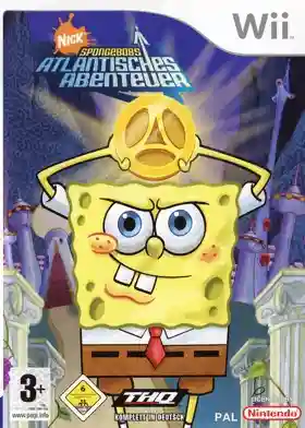SpongeBob's Atlantis SquarePantis-Nintendo Wii